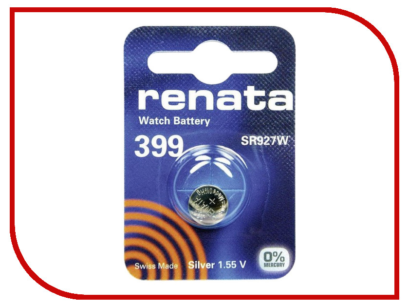 

Батарейка R399 - Renata SR927W (1 штука), SR927W
