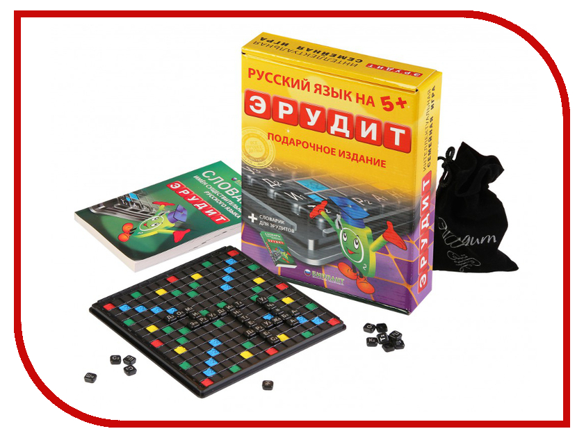 

Настольная игра Биплант Эрудит Подарочный набор 10008