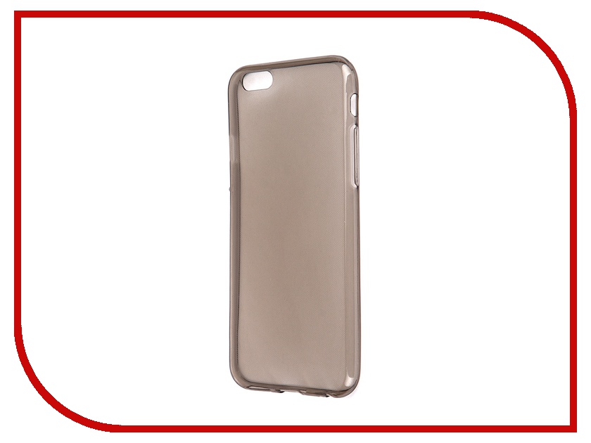 

Аксессуар Чехол Krutoff для iPhone 6 Transparent-Black 10675