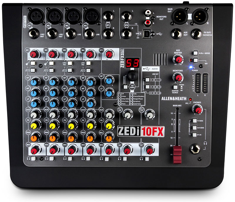 

Пульт Allen & Heath ZEDi10FX, ZEDi10FX