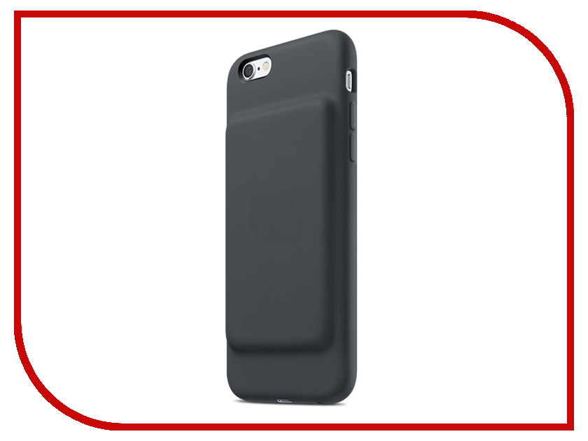 фото Аксессуар Чехол-аккумулятор APPLE iPhone 6/6S Smart Battery Case Charcoal Gray MGQL2ZM/A