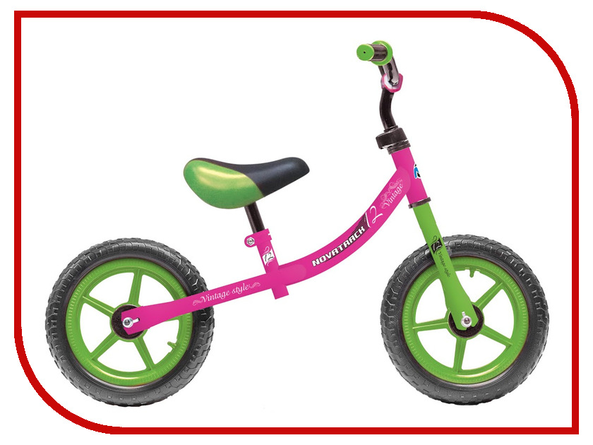 

Беговел Novatrack Vintage Pink 12VINTAGE.PN5