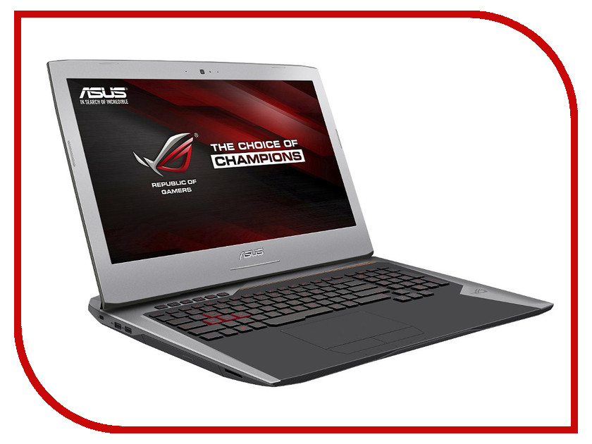 фото Ноутбук ASUS ROG G752VT-GC074T 90NB09X1-M00830 (Intel Core i7-6700HQ 2.6 GHz/8192Mb/2000Gb/DVD-RW/nVidia GeForce GTX 970M 3072Mb/Wi-Fi/Cam/17.3/1920x1080/Windows 10 64-bit)