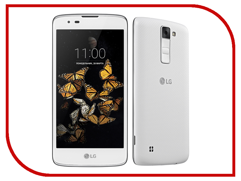 фото Сотовый телефон LG K350E K8 White