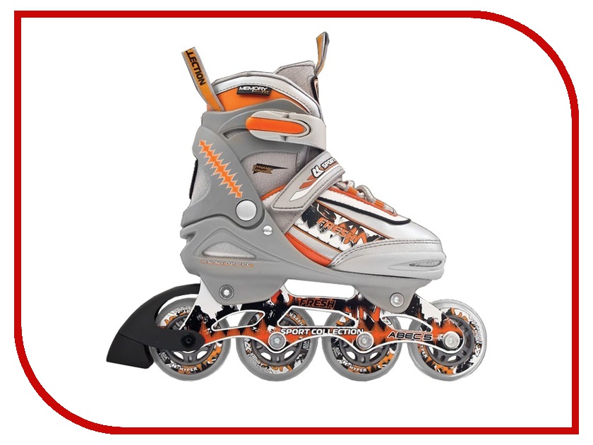 

Коньки Спортивная Коллекция 31-34 Fresh Orange