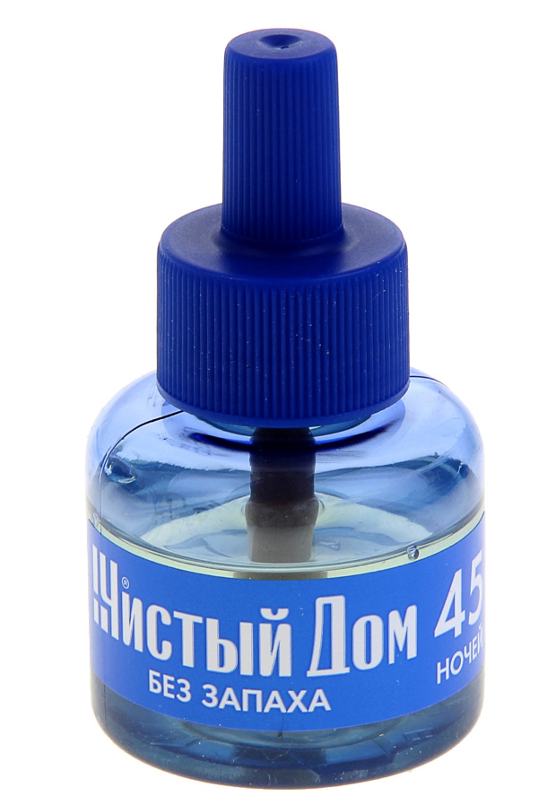 

Средство защиты от комаров Чистый дом 1087401 - жидкость 45 ночей, 1087401