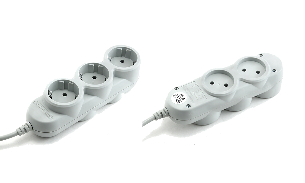 фото Удлинитель power cube 5 sockets 10a 5m pc-y-5-32-5