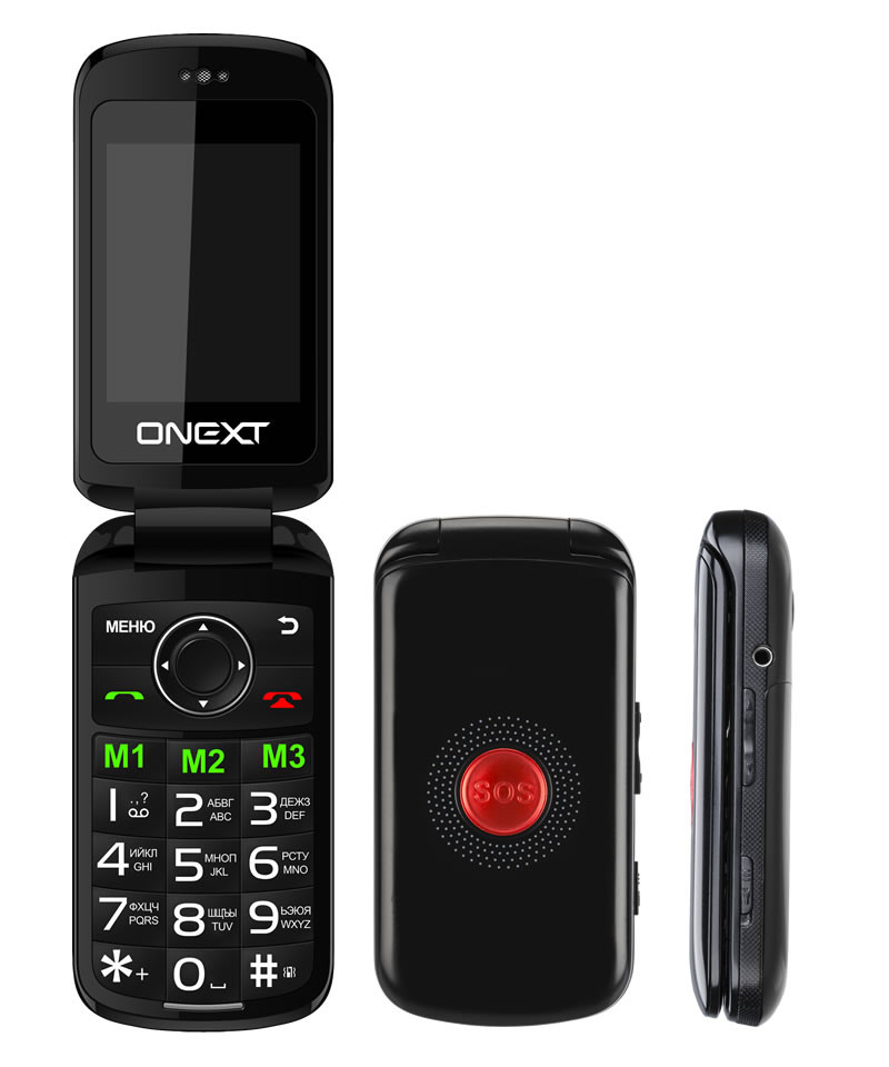 фото Сотовый телефон onext care-phone 6 black