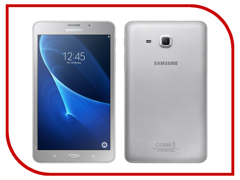 фото Планшет Samsung SM-T285 Galaxy Tab A 7.0 8Gb LTE Silver SM-T285NZSASER