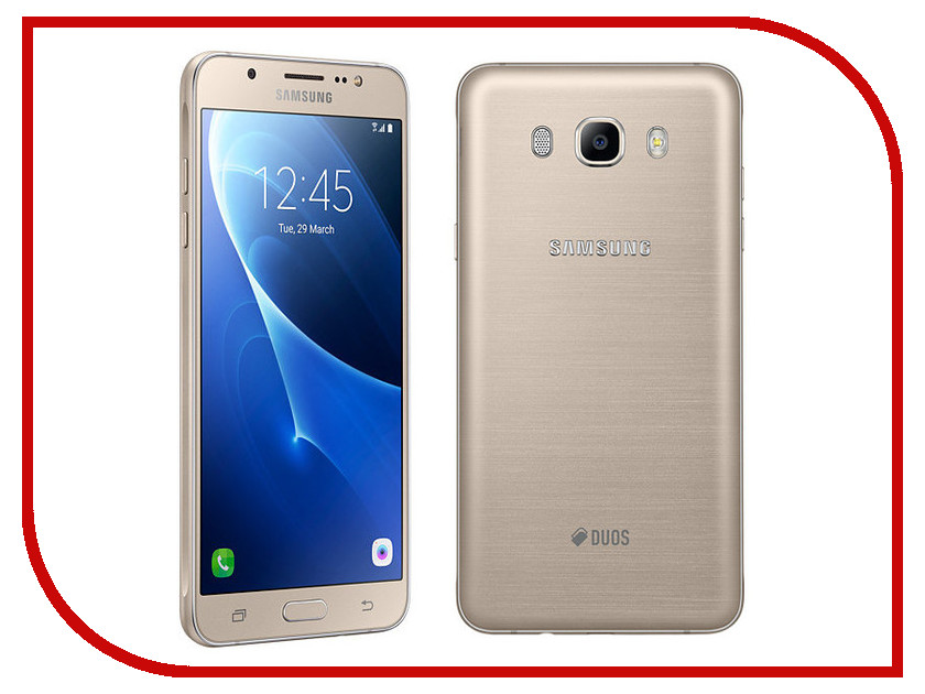 фото Сотовый телефон Samsung SM-J710F/DS Galaxy J7 (2016) Gold