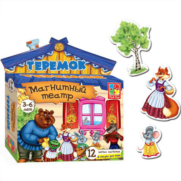 

Магнитный театр Vladi Toys Теремок VT3206-08, VT3206-08