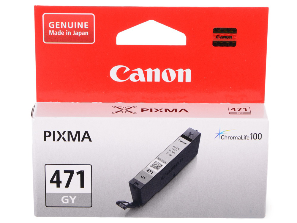 

Картридж Canon CLI-471GY Grey для MG7740 0404C001, CLI-471