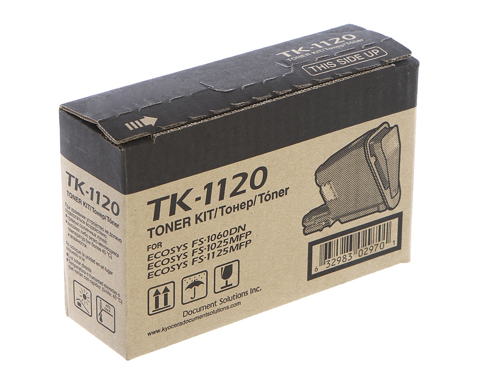 Картридж Kyocera TK-1120 Black 1T02M70NX0 для FS-1060DN/FS-1025MFP/FS-1125MFP