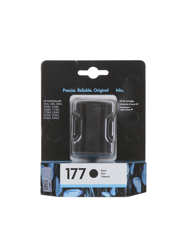 

Картридж HP 177 C8721HE Black для PSM8253, C8721HE
