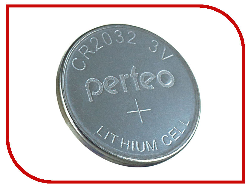 фото Батарейка Perfeo CR2032/1BL Lithium Cell (1 штука)