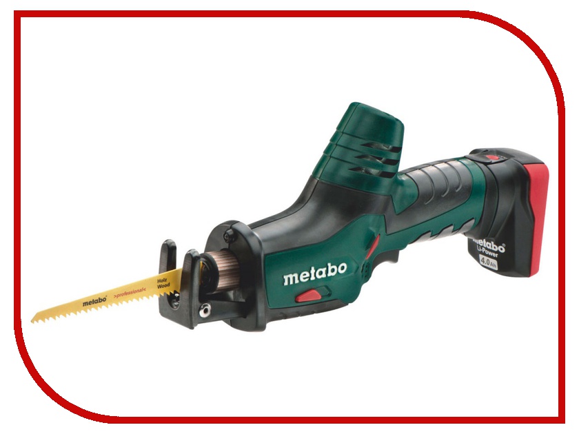 

Пила Metabo Powermaxx ASE 10.8 2x4.0 LiIon MetaL 602264750, 602264750