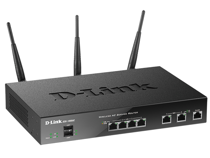 

Wi-Fi роутер D-Link DSR-1000AC, DSR-1000AC