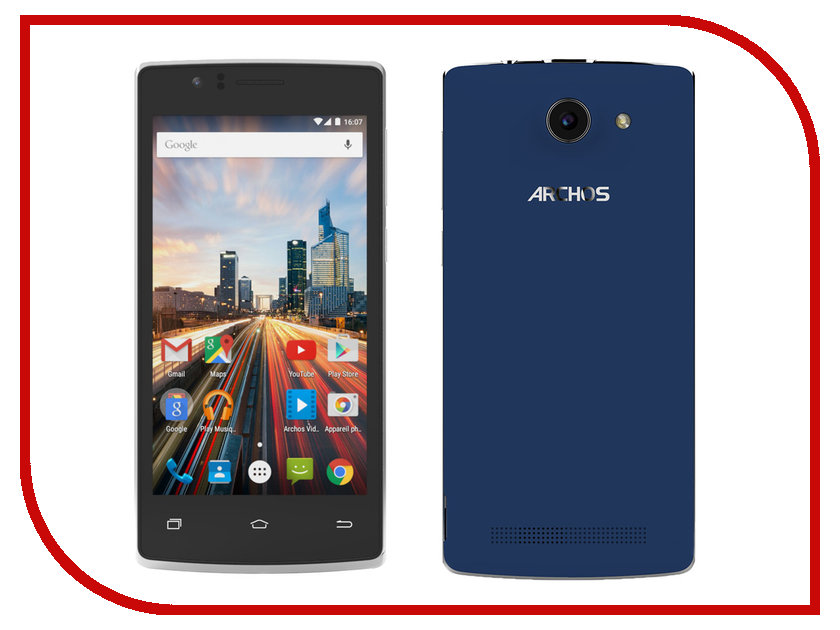 фото Сотовый телефон Archos 45c Helium Black-Blue