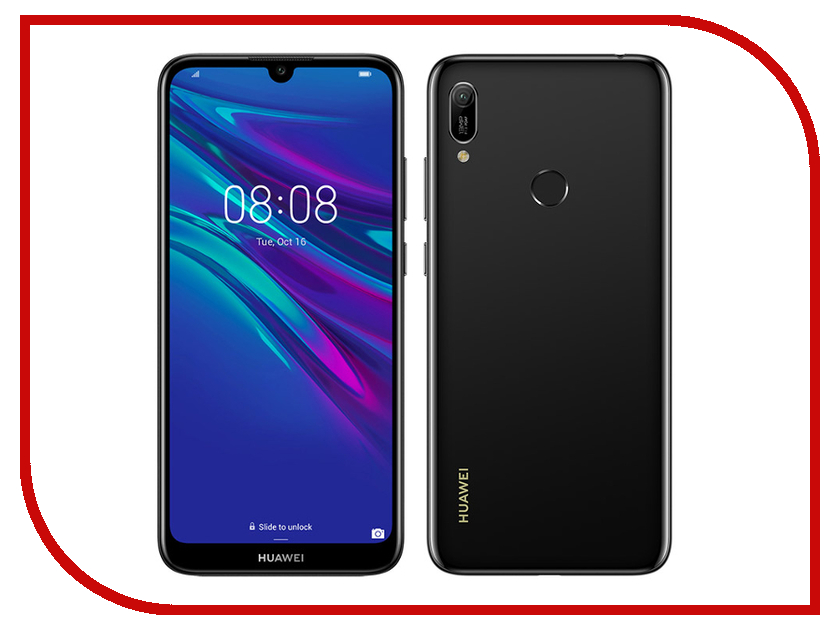 фото Сотовый телефон Huawei Y6 2019 Midnight Black