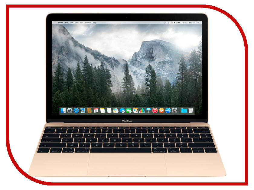 фото Ноутбук Apple MacBook 12 MLHF2RU/A Gold Intel Core M 1.2 GHz/8192Mb/512Gb/Intel HD Graphics/Wi-Fi/Bluetooth/Cam/12.0/2304x1440/Mac OS X