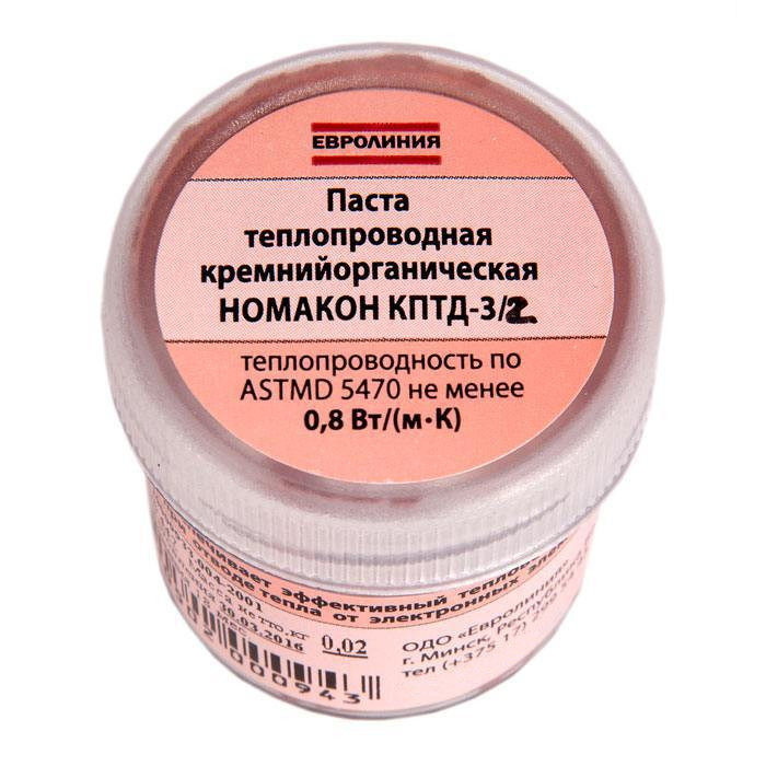 

Термопаста Номакон КПТД-3/2 20гр, КПТД-3/2