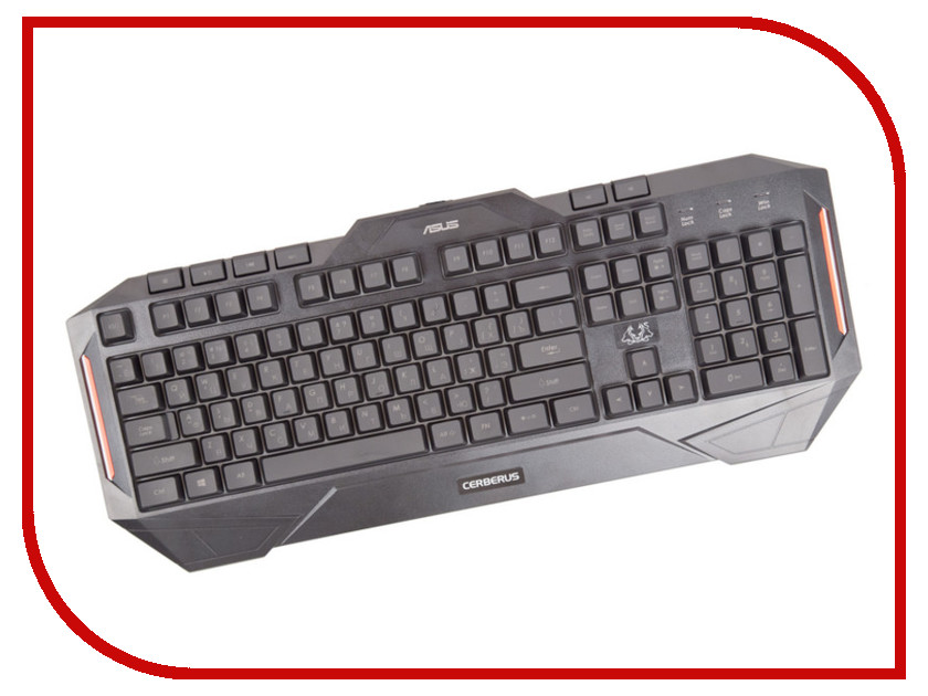 

Клавиатура ASUS Cerberus Gaming Keyboard 90YH00R1-B2RA00, Cerberus Keyboard