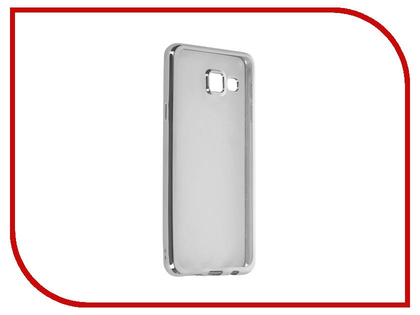 фото Аксессуар Чехол Samsung Galaxy A3 (2016) DF sCase-22 Silver