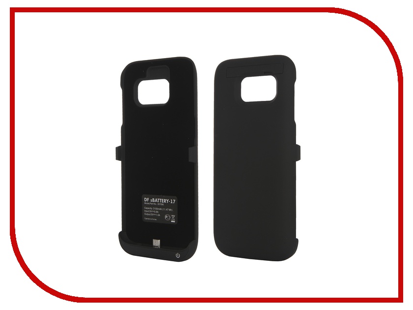 фото Аксессуар Чехол-аккумулятор Samsung Galaxy S7 DF SBattery-17 Black