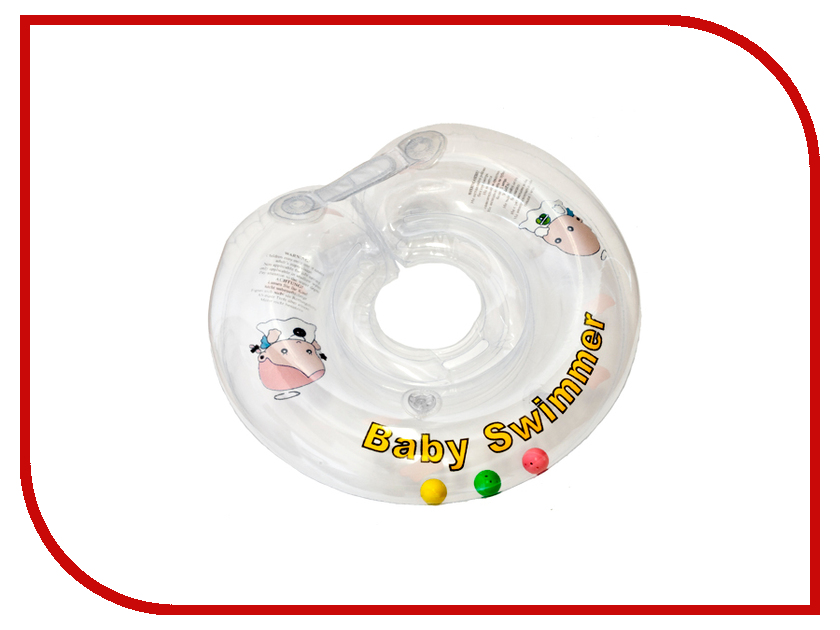 

Круг для купания Baby Swimmer Прозрачная капелька BS12E-B
