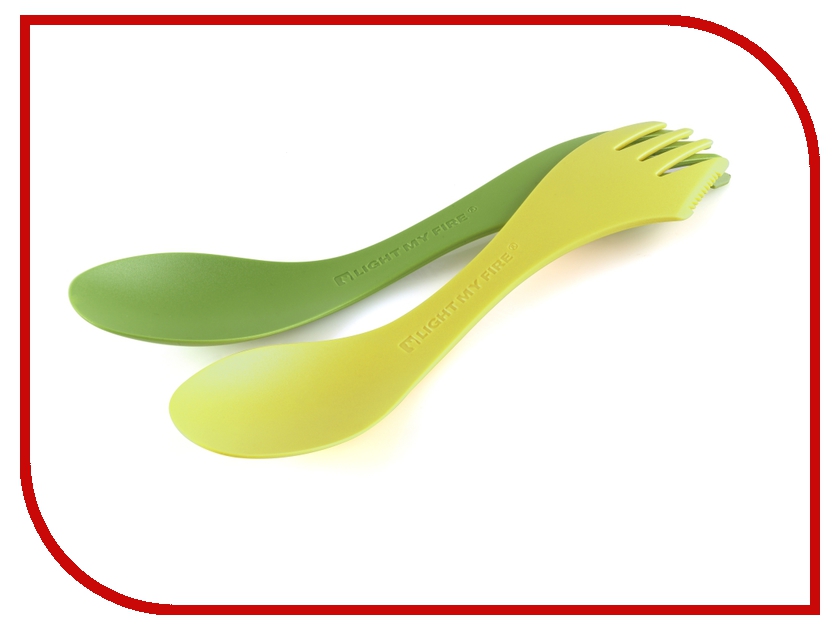 

Ложка-вилка Light My Fire Spork XM Medium Lime/Green 41254413 (2 штуки)