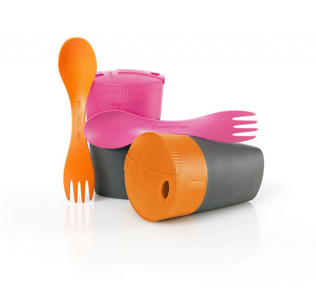 

Набор Light My Fire Cup-n Spork Orange/Fuchsia 50396510-1, Cup-n Spork