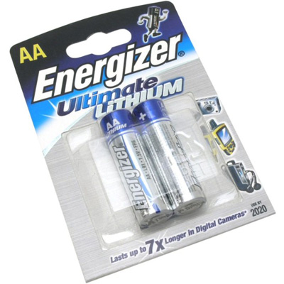 фото Батарейка AA - Energizer Ultimate Lithium L91 FR6 (2 штуки)