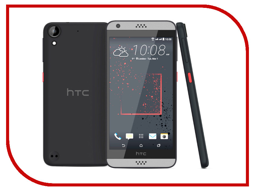 фото Сотовый телефон HTC Desire 630 Dual Sim Dark Gray