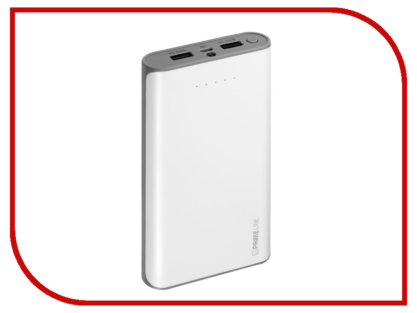 фото Аккумулятор Prime Line 20000mAh 2.5A White 3354