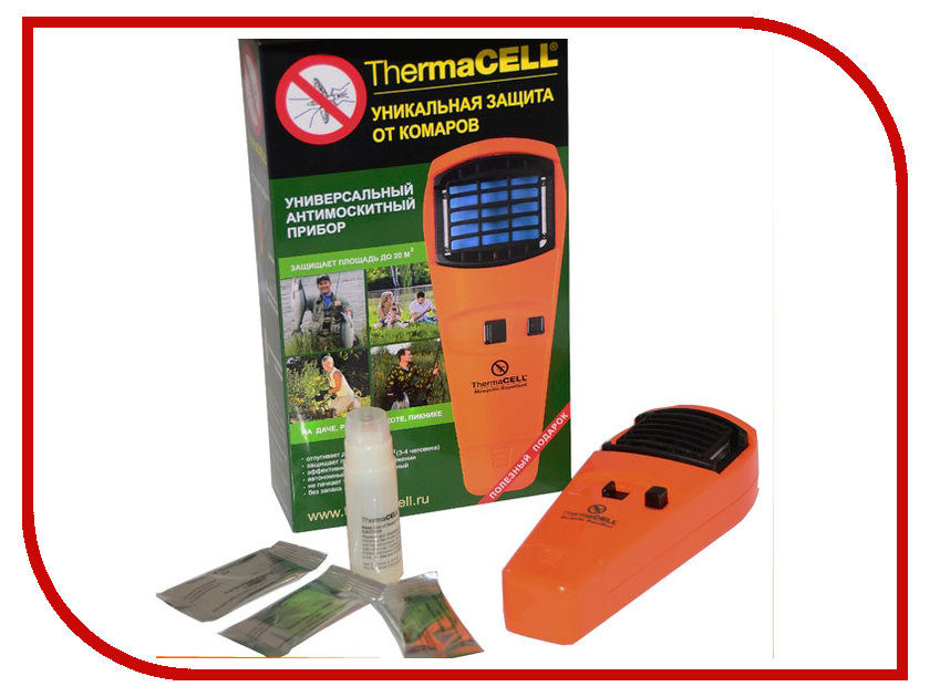 

Средство защиты от комаров ThermaCELL MR O06-00 (1 газовый картридж + 3 пластины)