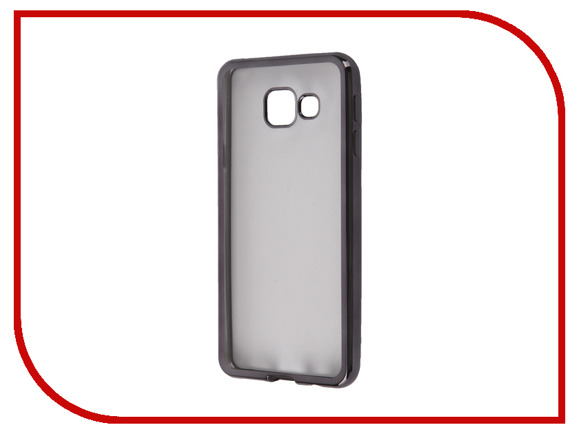 фото Аксессуар Чехол Samsung Galaxy A3 2016 DF sCase-22 Black