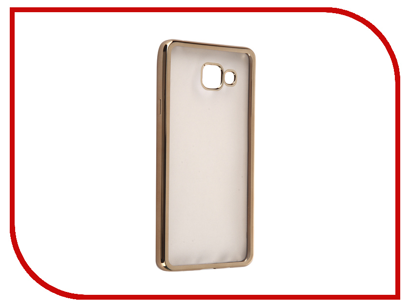 фото Аксессуар Чехол Samsung Galaxy A7 2016 DF sCase-24 Gold