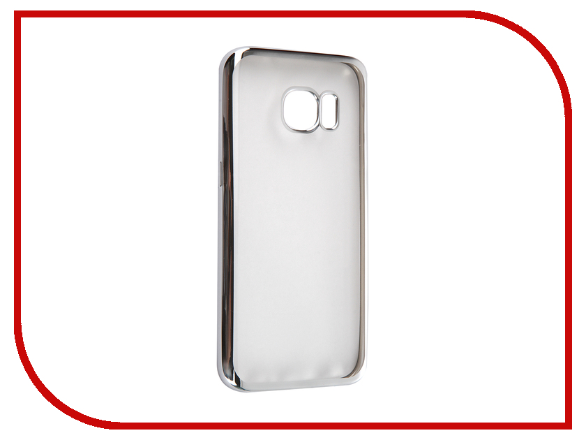 фото Аксессуар Чехол Samsung Galaxy S7 DF sCase-32 Silver