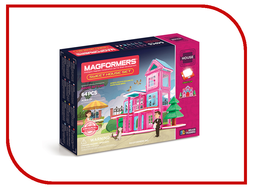

Конструктор Magformers House 705001 Дом, родной дом, 705001