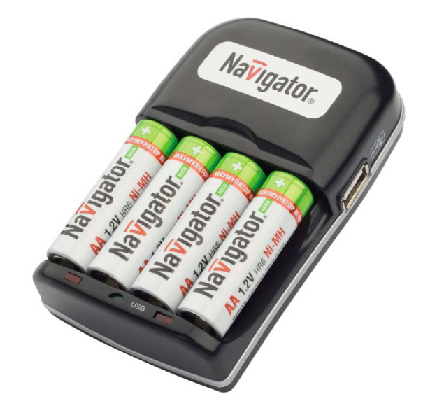 

Зарядное устройство Navigator 94 473 NCH-404USB, 94 473