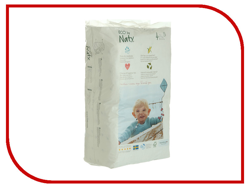 Подгузники Naty 8-15кг 36шт