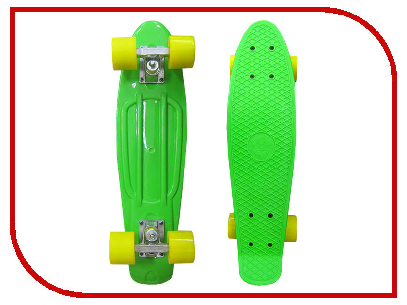 

Скейт EcoBalance Cruiser Board Green Yellow, Cruiser Board