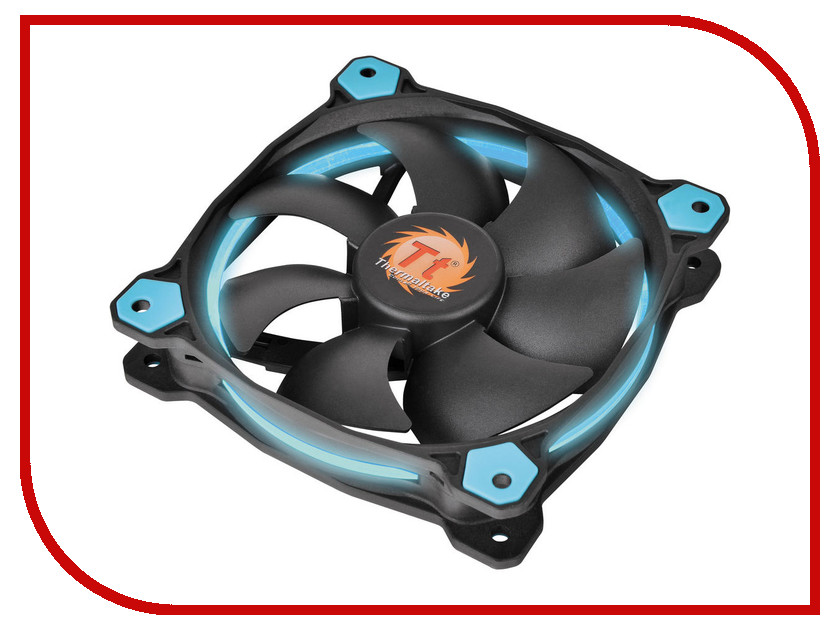 

Вентилятор Thermaltake Fan Tt Riing 14 LED 140mm Blue CL-F039-PL14BU-A