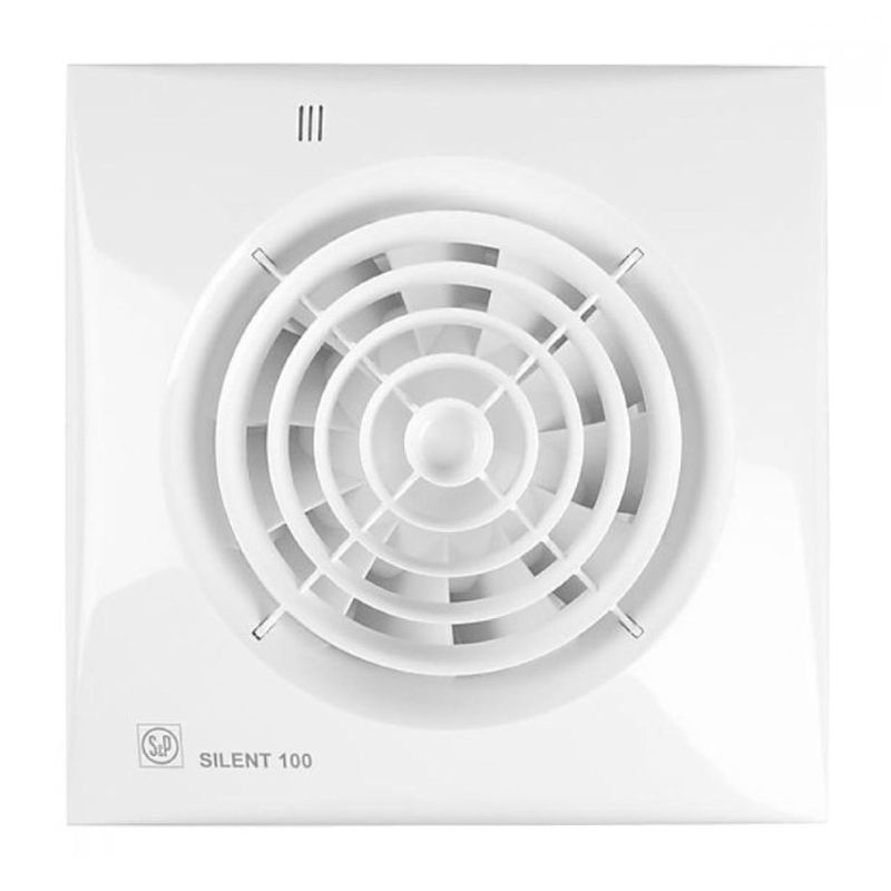 Вытяжной вентилятор Soler & Palau SILENT-100 CHZ White