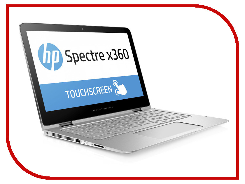 фото Ноутбук HP Spectre x360 13-4104ur X5B58EA (Intel Core i5-6200U 2.3 GHz/8192Mb/256Gb SSD/No ODD/Intel HD Graphics/Wi-Fi/Cam/13.3/1920x1080/Touchscreen/Windows 10 64-bit) Hewlett Packard