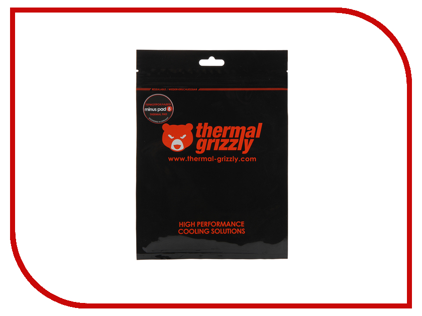 фото Термопрокладка Thermal Grizzly Minus Pad 8 30x30x0.5mm TG-MP8-30-30-05-1R