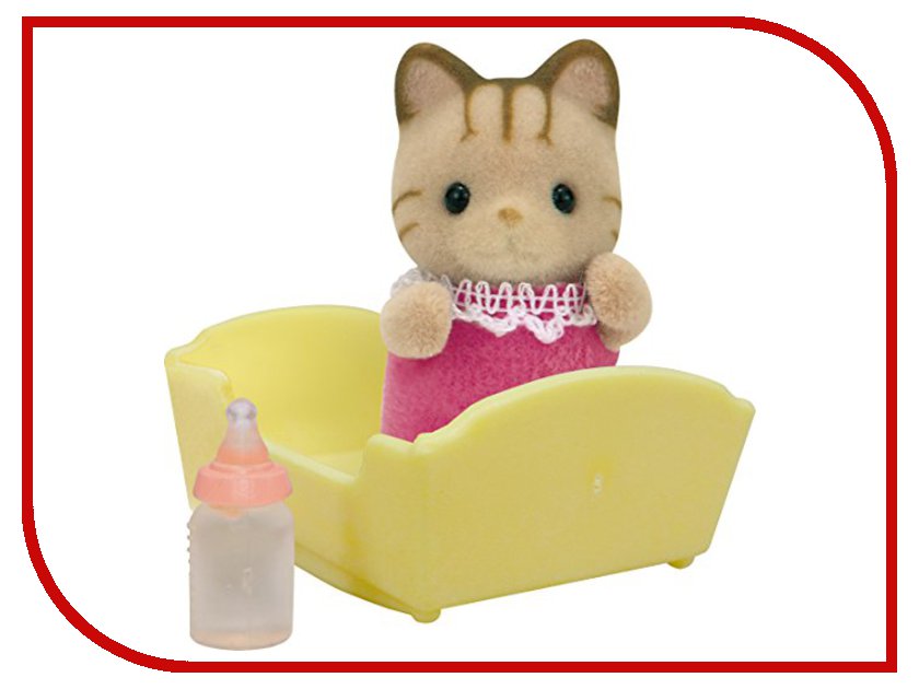 

Игрушка Sylvanian Families Малыш Полосатый котёнок 5186