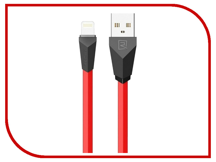 

Аксессуар Remax USB - Lightning Aliens RC-030i для iPhone 6/6 Plus 1m Red-Black 14399