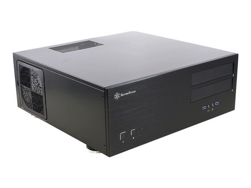 

Корпус SilverStone Case Ss Grandia GD08B Black SST-GD08B, GD08B