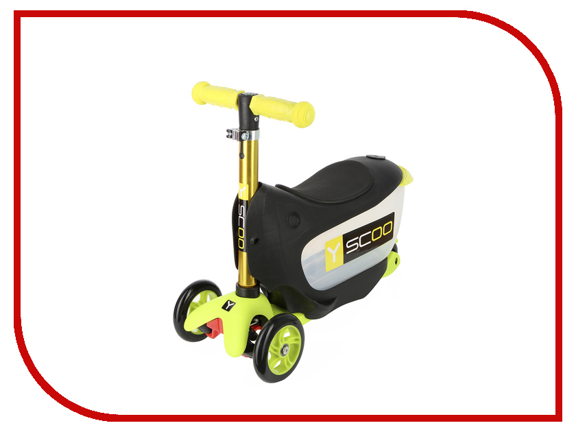 

Самокат Y-SCOO Mini Jump&Go Yellow